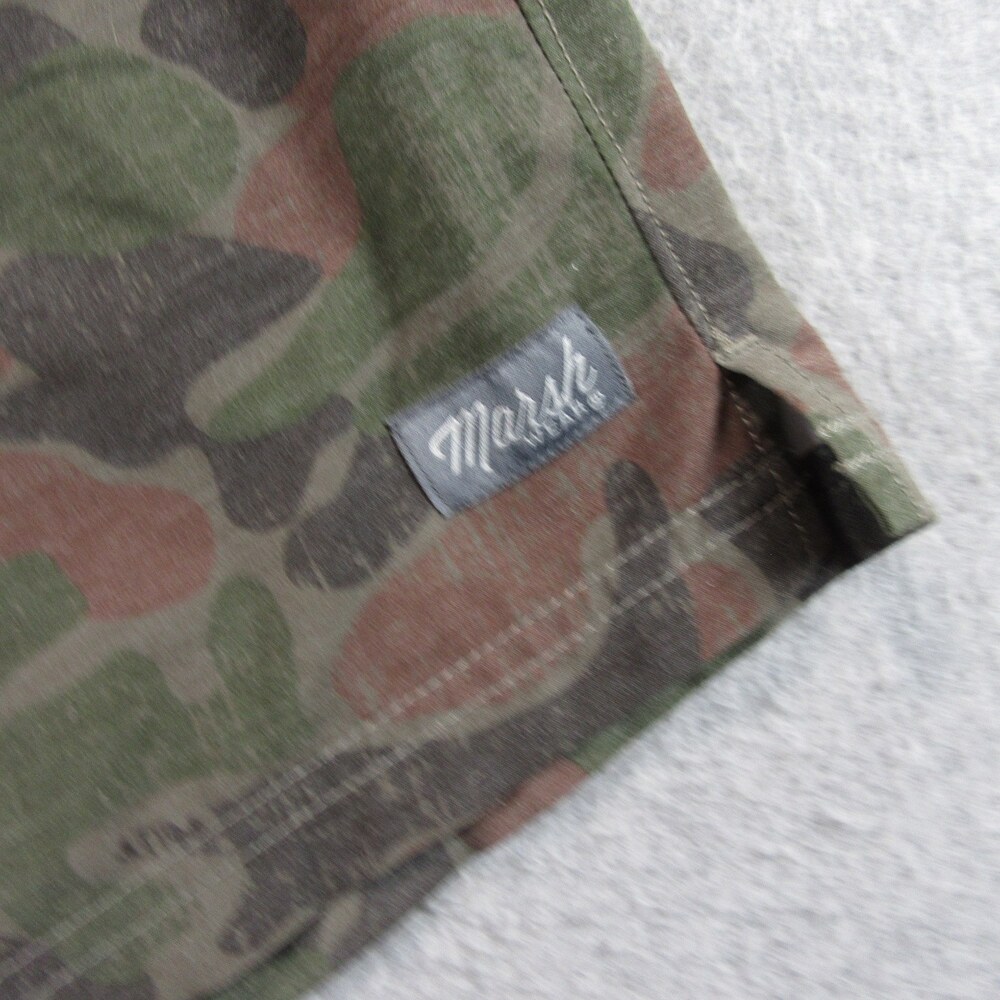 Marsh Wear Mens Pull On Performance Shorts XL x 8 Multicolored Camo Drawstring - Picture 2 of 13
